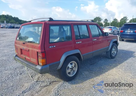 1991 Jeep Cherokee Laredo из США, поврежденный, VIN 1J4FJ58S6ML542132